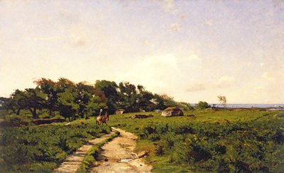 De zeewierverzamelaar, 1882 door Adrian Scott Stokes